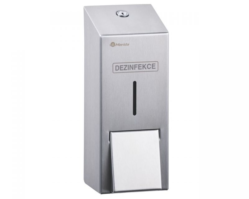 Sprejový dávkovač dezinfekčního roztoku STELLA nerez mat 0,8 l