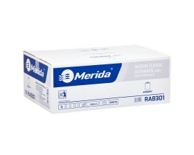 Papírové ručníky v rolích MAXI AUTOMATIC, bílé, 1 vrstvé, (6rolí/balení)