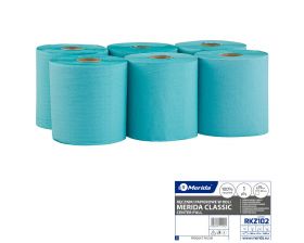 Papírové ručníky v rolích MAXI - ZELENÉ, délka 180 m, (6rolí/balení)