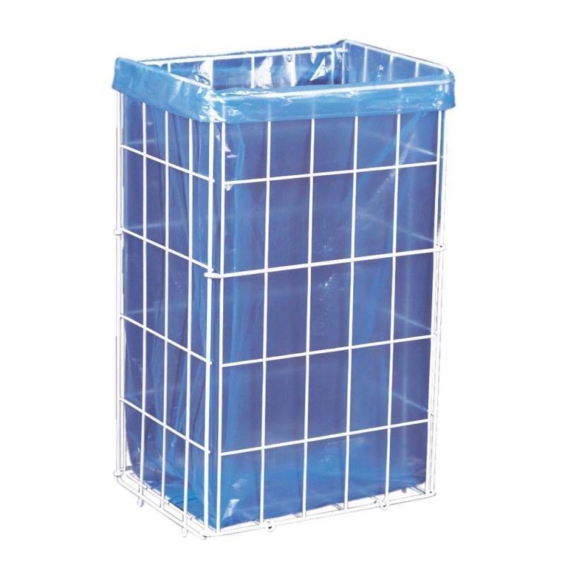 Koš na papírové ručníky drátěný bílý 47 l