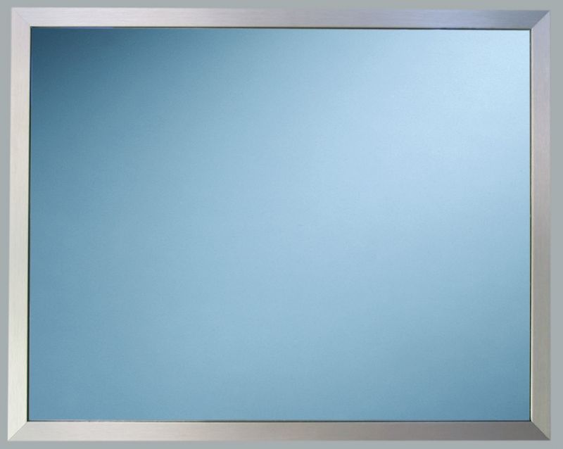 Zrcadlo v kovovém rámu mat 40 x 60cm
