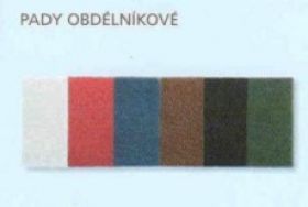 Pad zelený 250x115x20 mm