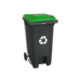 Víko koše KJS412,120 l - zelené