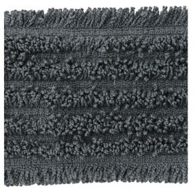 Mop se záložkami STANDARD, z mikrovlákna, 40 cm, šedý
