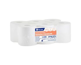 Toaletní papír Merida TOP, 20 cm, 120 m, 3-vrstvý, 100% celuloza, (12rolí/balení)