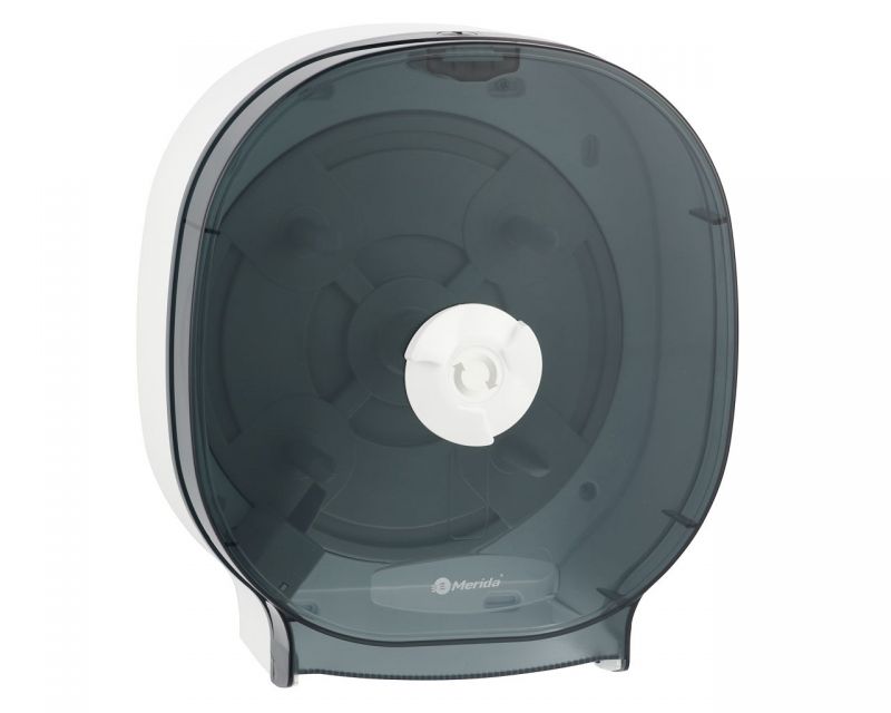 Zásobník na 4 role toaletního papíru bez dutinky MERIDA ONE MAXI, bílý