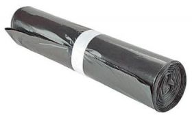 Pytle na odpadky LDPE, 80 mi,70x110cm,120 l, černé 15ks/b