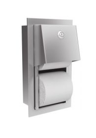 Zásobník na dvě role toaletního papíru do stěny TRADITIONAL