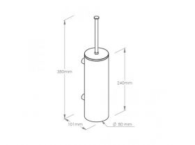 WC SOUPRAVA  s krytkou na zavěšení - lesklá