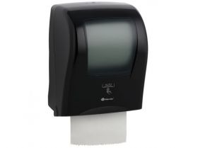 Automatický bezdotykový podavač papírových ručníků v rolích MAXI MERIDA ONE, černý