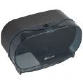 Zásobník na 2 role toaletního papíru bez dutinky MERIDA ONE MAXI, černý