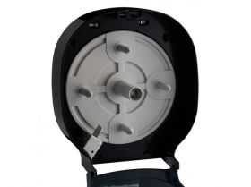 Zásobník na čtyři role toaletního papíru bez dutinky MERIDA ONE MAXI, černý