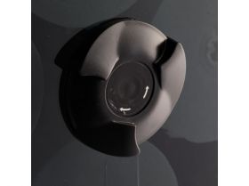 Zásobník na čtyři role toaletního papíru bez dutinky MERIDA ONE MAXI, černý