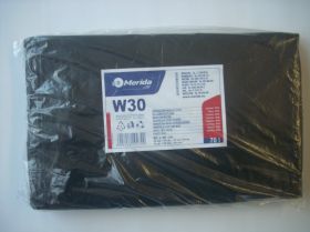 Sáčky LDPE, 30 mi, 60x90 cm, 70l, černé, 50 ks/bal /W30/