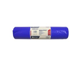 Pytle na odpadky MERIDA OPTIMUM, 70 x 110 cm, objem 120 l, role 50 ks, MODRÉ, LDPE