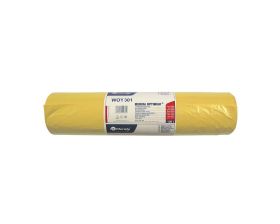 Pytle na odpad MERIDA OPTIMUM, 90 x 110 cm, objem 160 l, role 25 ks, ŽLUTÉ, LDPE