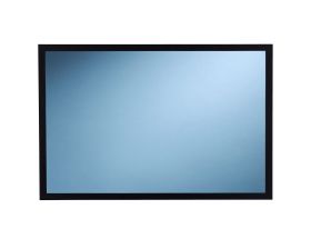 Zrcadlo v kovovém rámu MERIDA STELLA nerez černá, 40x60 cm