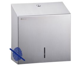 Zásobník na jednotlivé papírové ručníky MERIDA STELLA Anti-FingerPrint MAXI, nerez mat