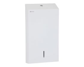 Zásobník na jednotlivé papírové ručníky MERIDA STELLA SLIM MEGA nerez bílá