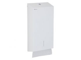 Zásobník na jednotlivé papírové ručníky MERIDA STELLA SLIM MEGA nerez bílá