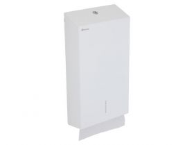 Zásobník na jednotlivé papírové ručníky MERIDA STELLA SLIM MEGA nerez bílá