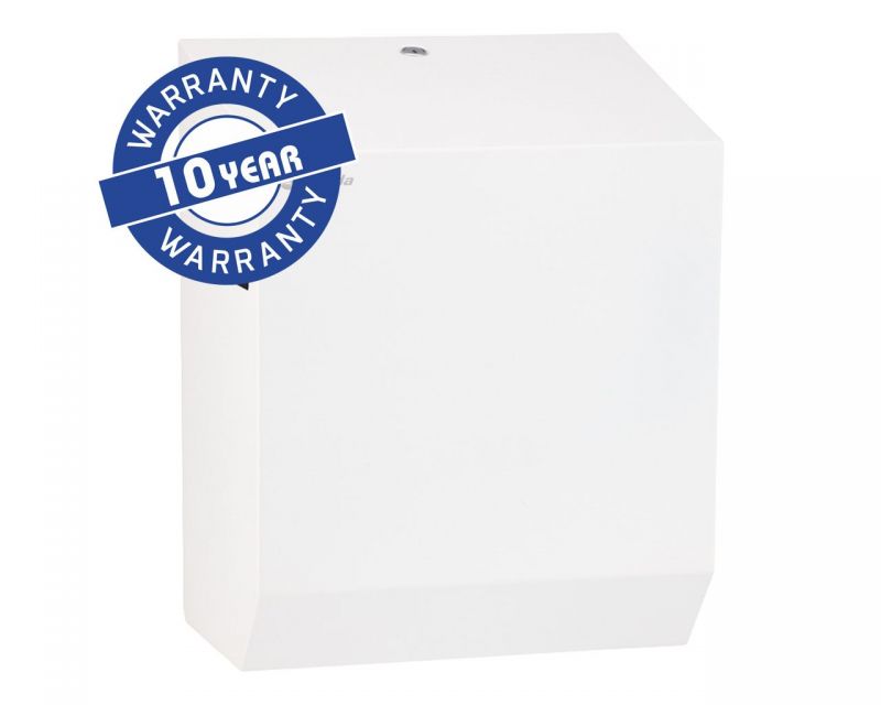 Mechanický podavač papírových ručníků v rolích MERIDA STELLA MAXI nerez bílá