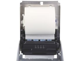 Automatický bezdotykový podavač papírových ručníků v rolích STELLA MAXI AUTOMATIC nerez bílá