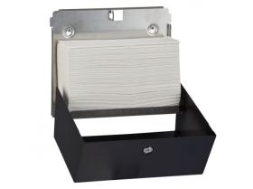 Zásobník na jednotlivé papírové ručníky MERIDA STELLA SLIM MINI nerez černá