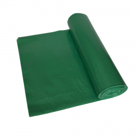 Pytle na odpadky LDPE 80 mi, 70x110 cm, 120 l, zelené 15ks/b