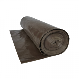Pytle na odpadky LDPE 80 mi, 70x110 cm, 120 l, hnědé 15ks/role