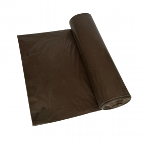 Pytle na odpadky LDPE 80 mi, 70x110 cm, 120 l, hnědé 15ks/role