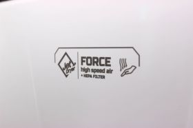 Osoušeč rukou Jet Dryer FORCE Kartáčovaný nerez