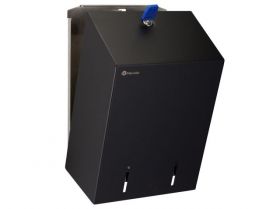 Zásobník na SKLÁDANÝ toaletní papír STELLA nerez mat kapacita až 900 listů