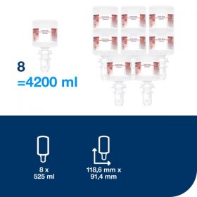 TORK 425302 – Mini čistič WC sedátek S5, 8 x 525 ml - Karton