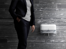 TORK 558060 OptiServe – Zásobník na 2 role bezdutinkového toaletního papíru T7, bílý