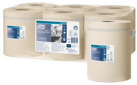 TORK 473481 – Reflex MIDI papírové utěrky natural Plus M4, přírodní, 2 vrst., 150 m, 6 rolí