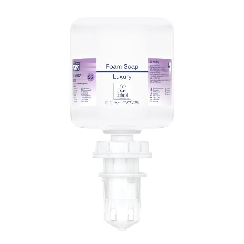 TORK 525902 – Mini luxusní pěnové mýdlo S5, 525 ml