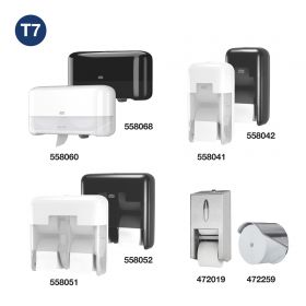 TORK 472620 – Tork OptiServe®– bezdutinkový toaletní papír T7, 24 rl., 1 vrst.