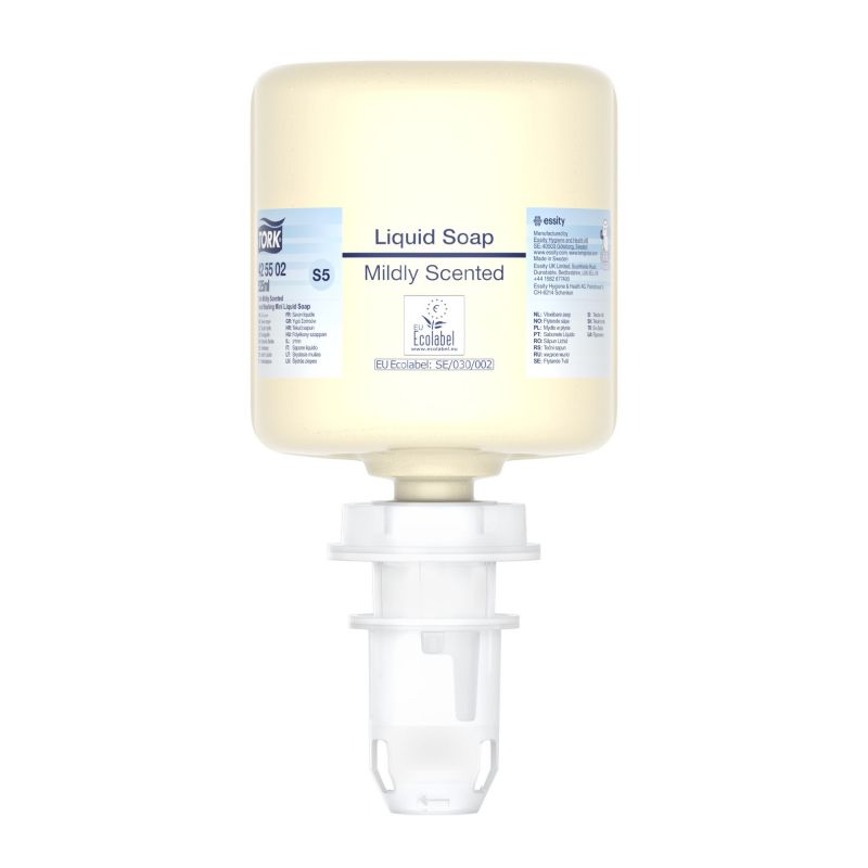 TORK 425502 – Mini jemně parfemované tekuté mýdlo S5, 8 x 525 ml - Karton