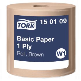 TORK 150109 – Basic papírová utěrka v roli W1, 1 rl, 1 vrst., hnědá, 1000 m x 33 cm