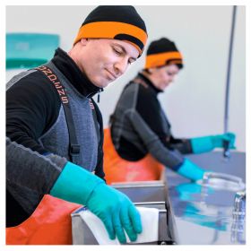 TORK 520679 – Průmyslová čisticí utěrka netkaná W4, šedá, 4 x 120 kusů- Karton