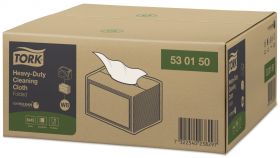 TORK 530150 – Heavy Duty skládaná čistící utěrka netkaná W8, 8 x 45 ks - Karton