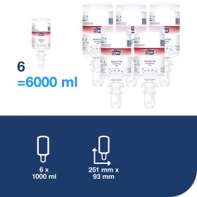 TORK 520202 – Pěnový dezinfekční prostředek bez alkoholu S4, 6x1000 ml - Karton