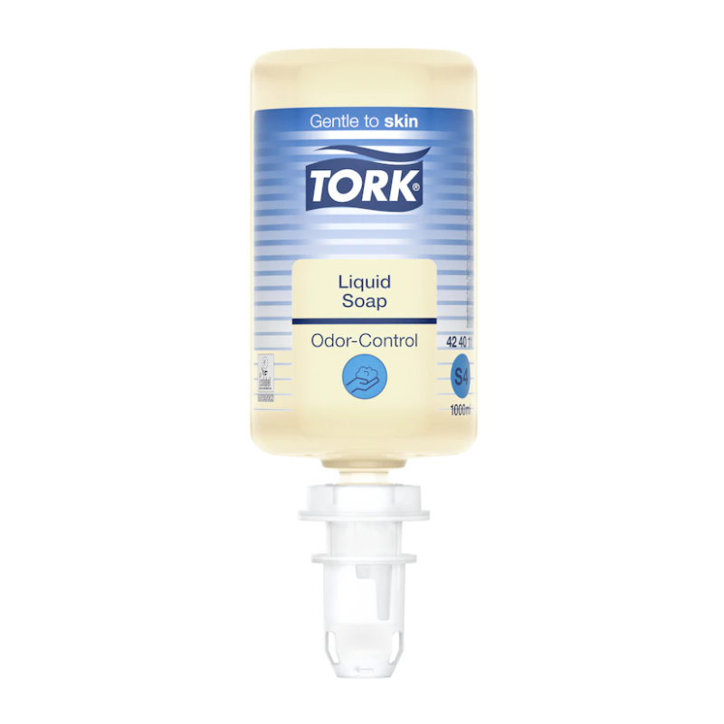 TORK 424011 – Tekuté mýdlo na ruce neutralizující zápach S4, 6 x 1000 dávek - Karton