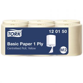 TORK 120150 – Basic papírová utěrka M2, 1vr., 300 m - Karton