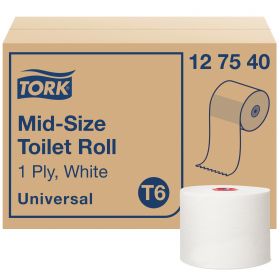 TORK 127540 – Mid–size toaletní papír T6, 1vr., 135m - Karton
