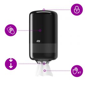 TORK 558008 – MINI zásobník na středové role M1