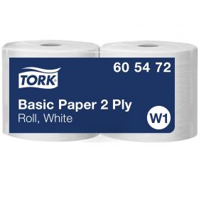 TORK 605472 – Basic utěrka W1, 2 vr., 400m - Karton