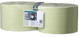 TORK 129243 – průmyslová papírová utěrka v roli W1, zelená, 2vr., 2 x 510m - Karton