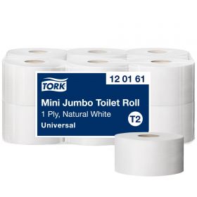 TORK 120161 – Mini Jumbo toaletní papír T2, 1vr., 12 x 240m - Karton